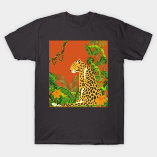 Leopard Having a Quiet Moment T-Shirt